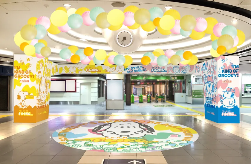 東京駅にスヌーピーが登場!特別装飾と限定ショップを開催 画像2