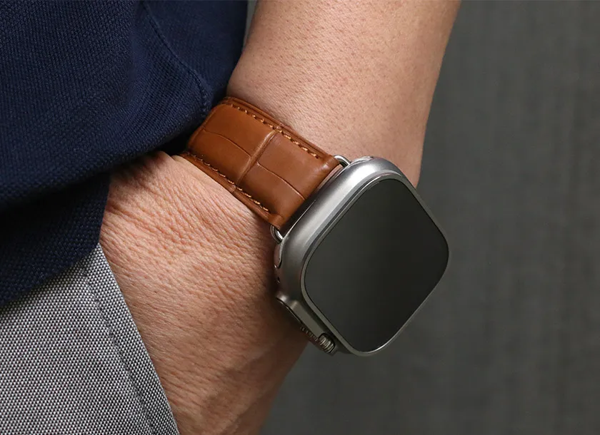 KUROCURRANTからアリゲーターレザーのApple Watchバンド登場 画像2