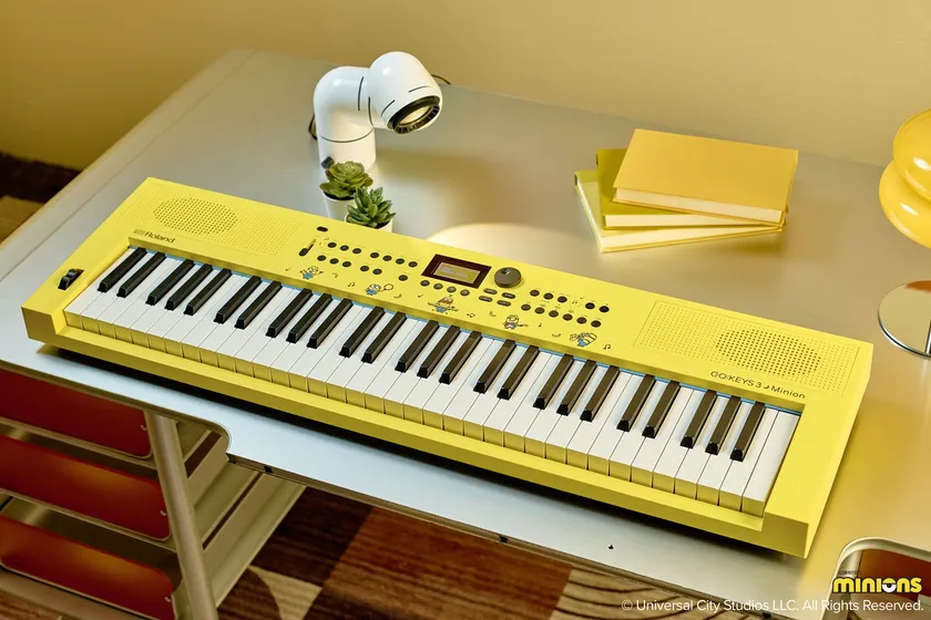 ミニオンの声で演奏！ローランドの特別キーボードが登場