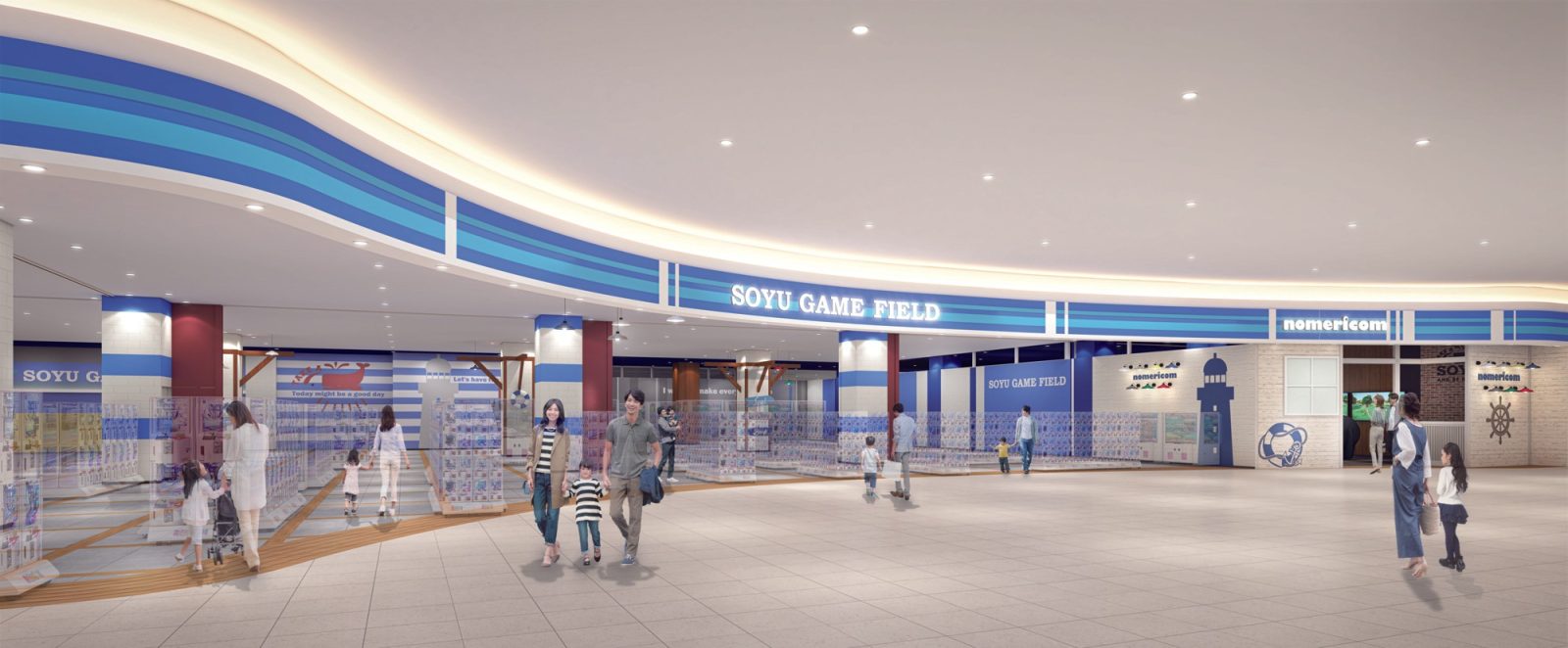 泉南にゲームフィールド拡大店と体験施設nomericomが登場