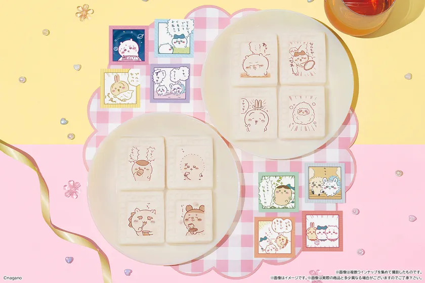 ちいかわの新作ワッフル登場!全8種シール付きでファミマに