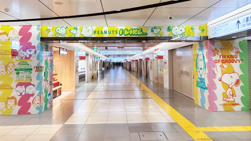 東京駅にスヌーピーが登場!特別装飾と限定ショップを開催 画像3