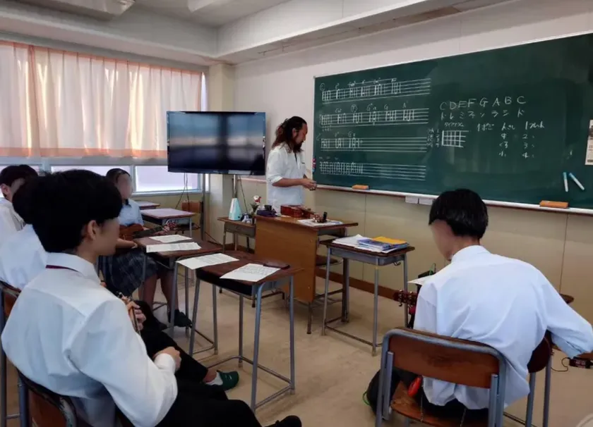 誠恵高校ウクレレ部、ウクレレピクニックに2年連続出演 画像2